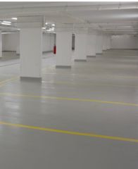 Tiefgarage im Wohnprojekt Sandleiten