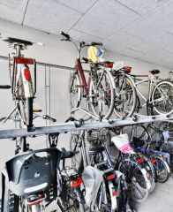 Fahrradabstellraum im Wohnhaus